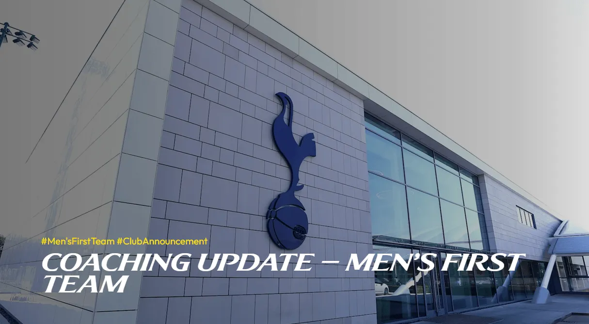 开云体育APP下载-热刺官方:德泽尔比仅带2名亲信助教,剩余仍为热刺留任班底